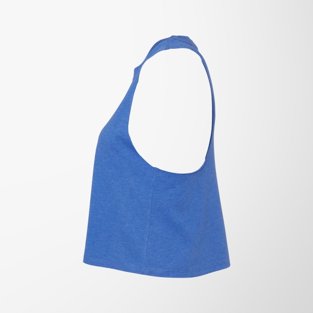 BELLA + CANVAS Women's Cropped Racerback Tank Top