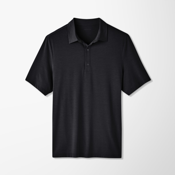 North End® Men's Snap-Up JAQ Polo