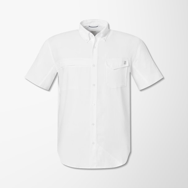 HUK Men's Short-Sleeve Tide Point Shirt