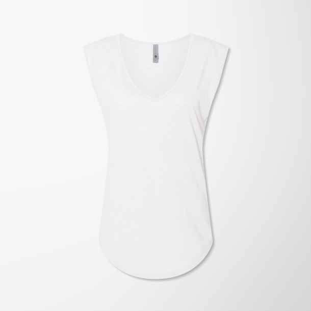Next Level Women's Sleeveless V-Neck Festival T-Shirt