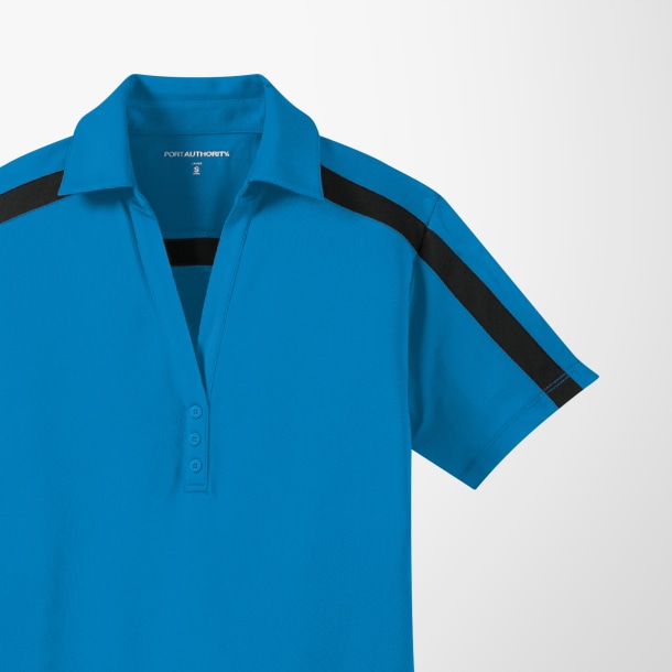 Port Authority® Women's Colorblock Silk Touch™ Performance Polo