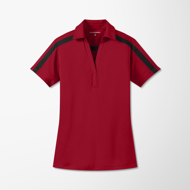 Port Authority® Women's Colorblock Silk Touch™ Performance Polo