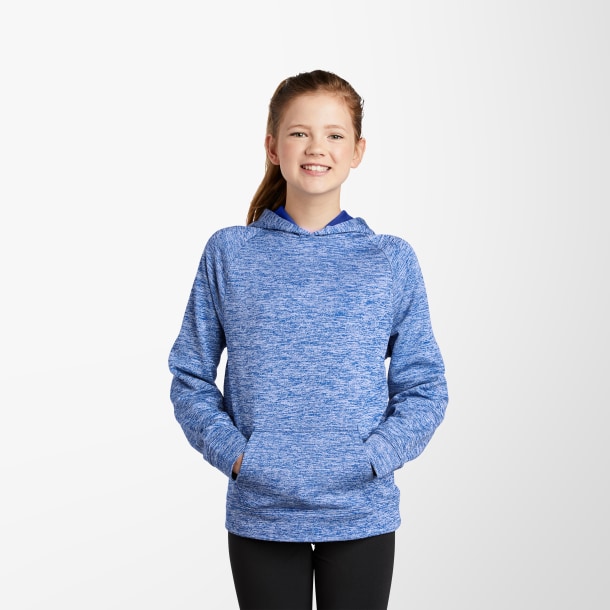 Sport-Tek® Youth Heather Fleece PosiCharge® Hoodie