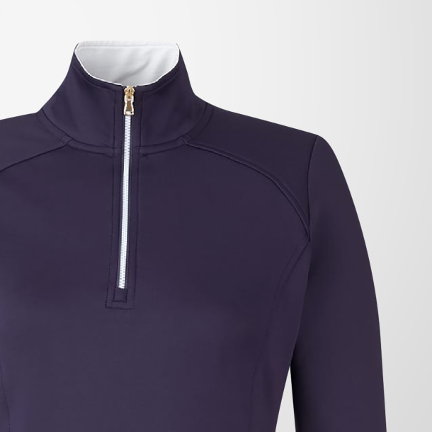 Fairway & Greene Women's Quarter-Zip Wells Pullover