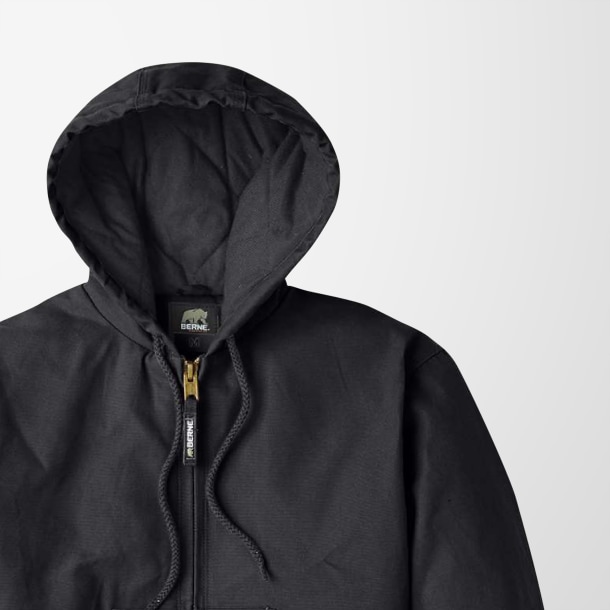 Berne Apparel Men's Hooded Heritage Jacket