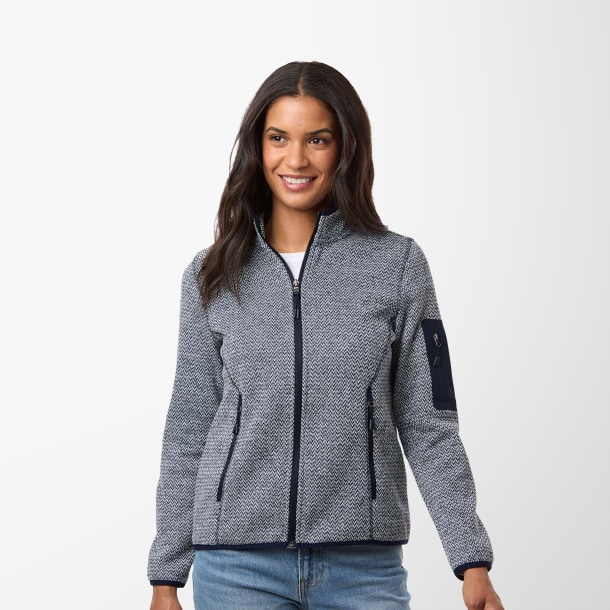 North End Women's Fleece Jasper Jacket