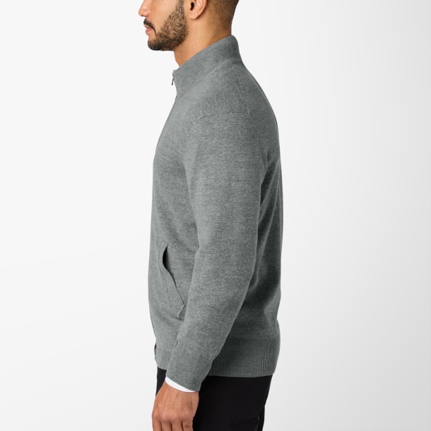 Port Authority® Men's Full-Zip Easy Care Sweater