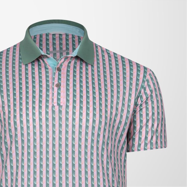 Swannies Men's Pique Greens Polo