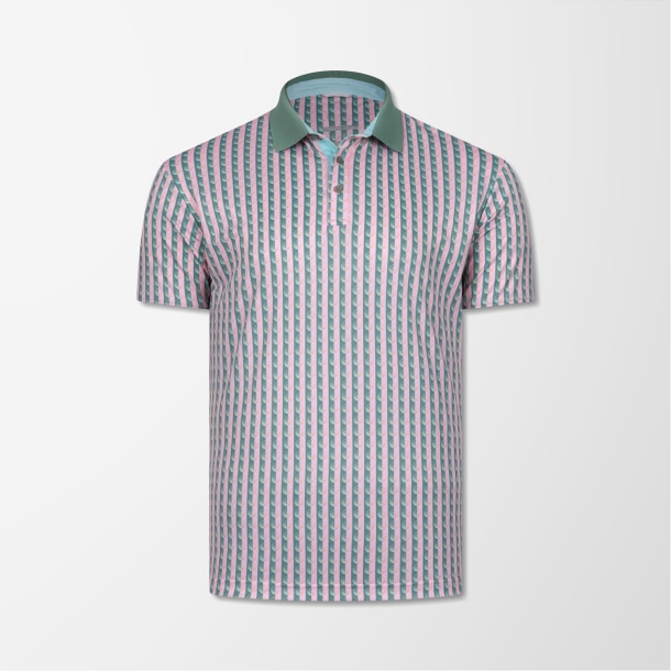 Swannies Men's Pique Greens Polo