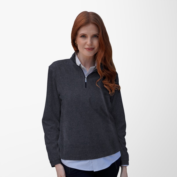 Vantage Women's Quarter-Zip Luxe Pullover