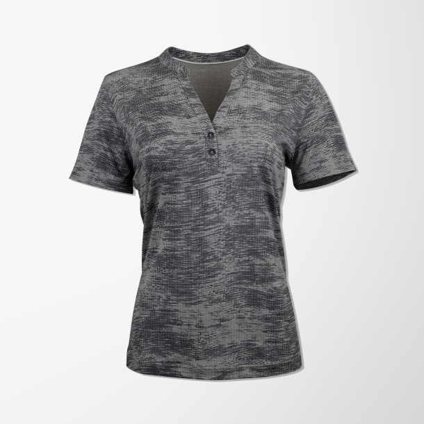 Vansport Women's Printed Pro Polo