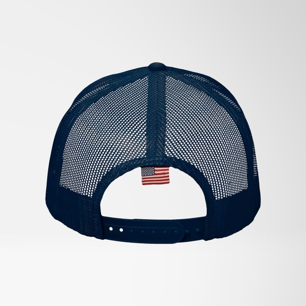 Kati USA Flag Mesh Snapback Cap
