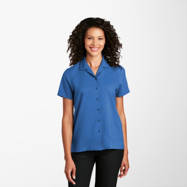 Port Authority® Women's Short Sleeve Staff Shirt