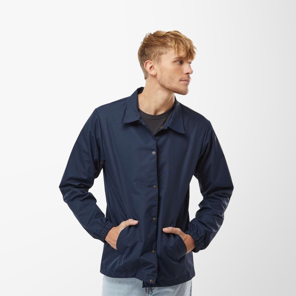 Independent Trading Co. Men's Water-Resistant Coach’s Jacket