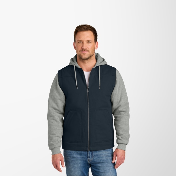 CornerStone® Adult Full-Zip Duck Fleece Jacket