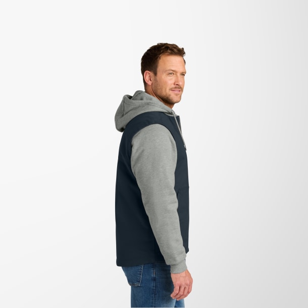 CornerStone® Adult Full-Zip Duck Fleece Jacket