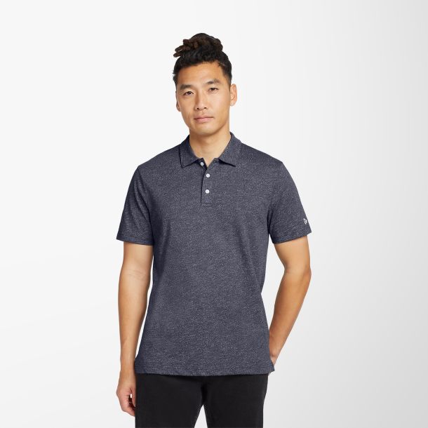 New Era® Men's Slub Twist Polo
