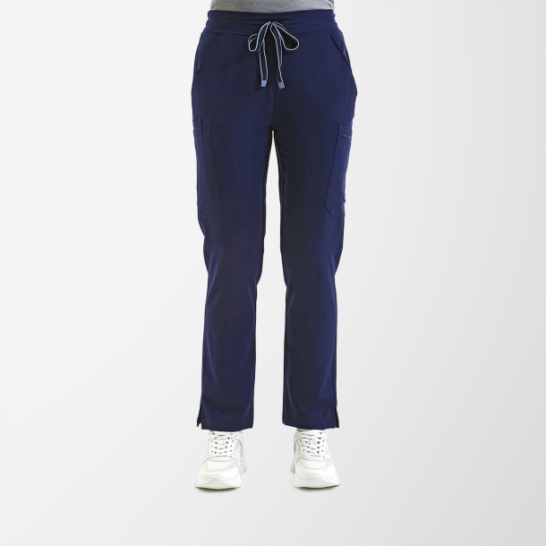 Onna Women's Cargo-Pocket Relentless Scrub Pants