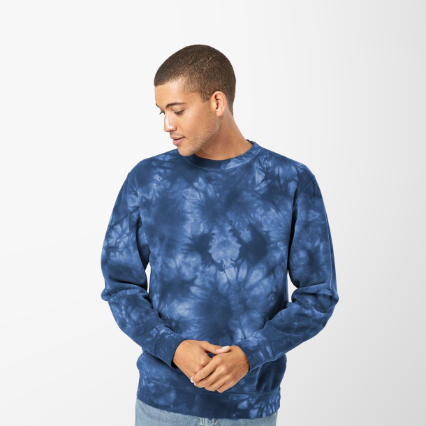 Independent Trading Co. Men's Midweight Tie-Dyed Sweatshirt