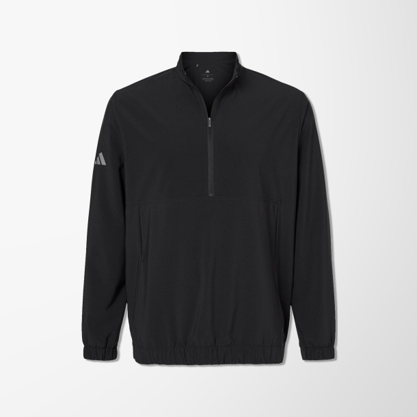 adidas® Men's Half-Zip Woven Pullover