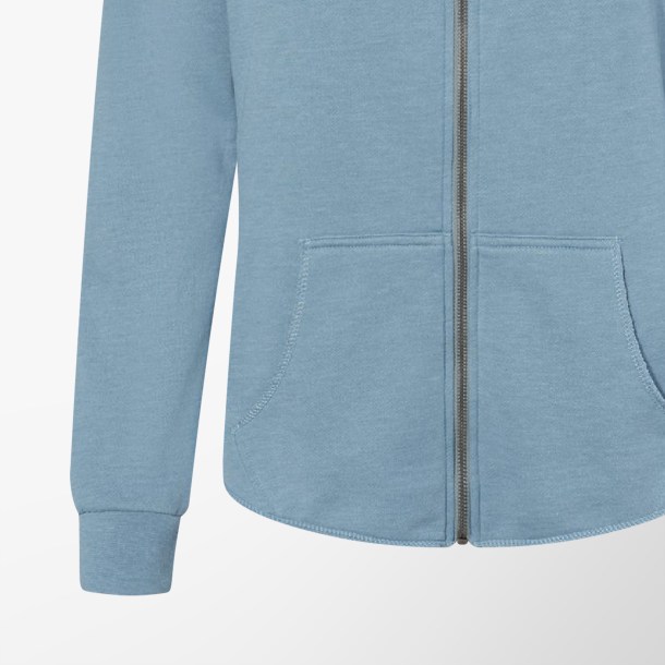 Independent Trading Co. Women's Full-Zip Wave Wash California Hoodie