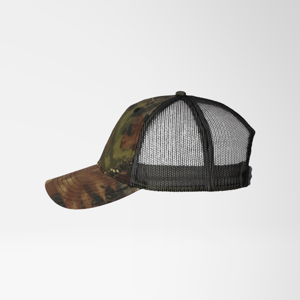 Valucap Licensed Camo Mesh Snapback Cap