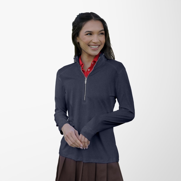 Greg Norman Women's Half-Zip Leaderboard Pullover
