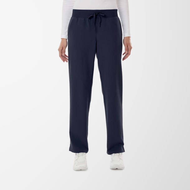 Jaanuu Women's Knit-Waist Xenos Scrub Joggers - Petite Sizing