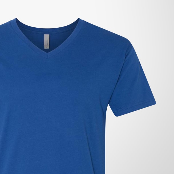 Next Level Men's V-Neck Cotton T-Shirt