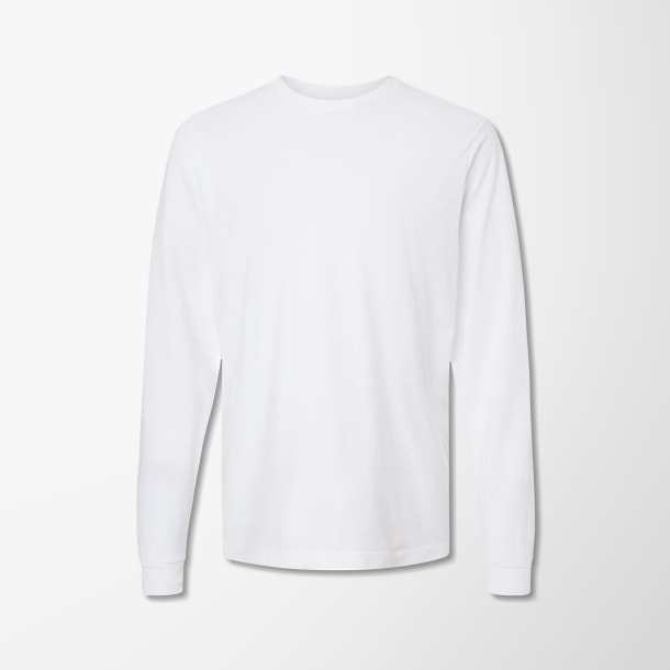 Adult Long-Sleeve Cotton Jersey T-Shirt