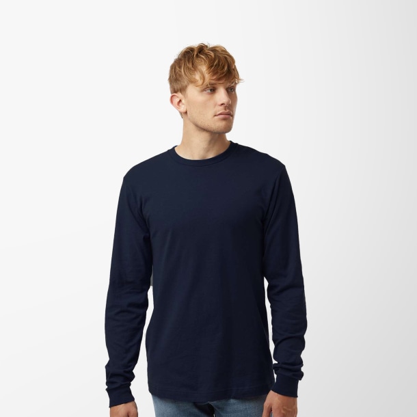 Adult Long-Sleeve Cotton Jersey T-Shirt