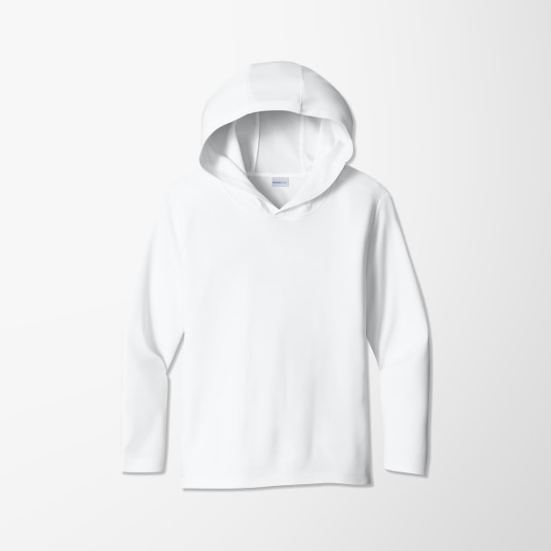 Sport-Tek® Youth Long-Sleeve Posi-UV® Pro Hoodie