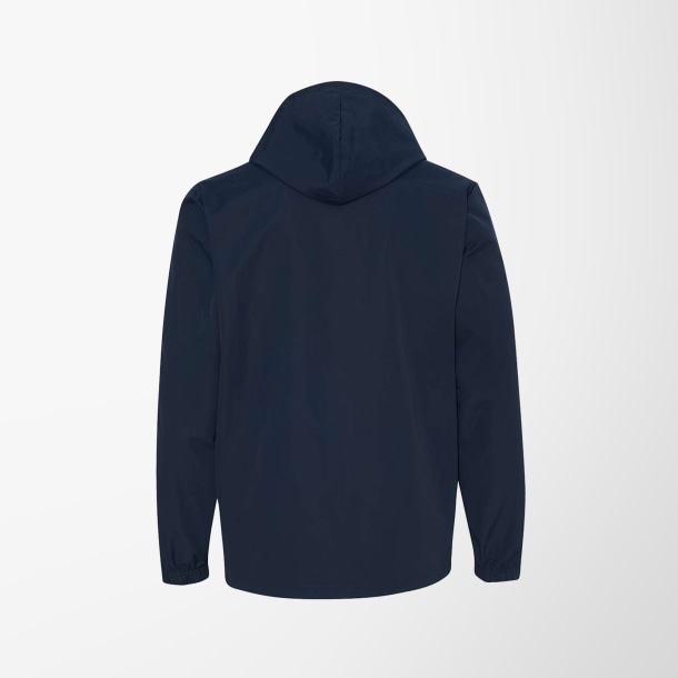 Independent Trading Co. Men's Water-Resistant Windbreaker Jacket