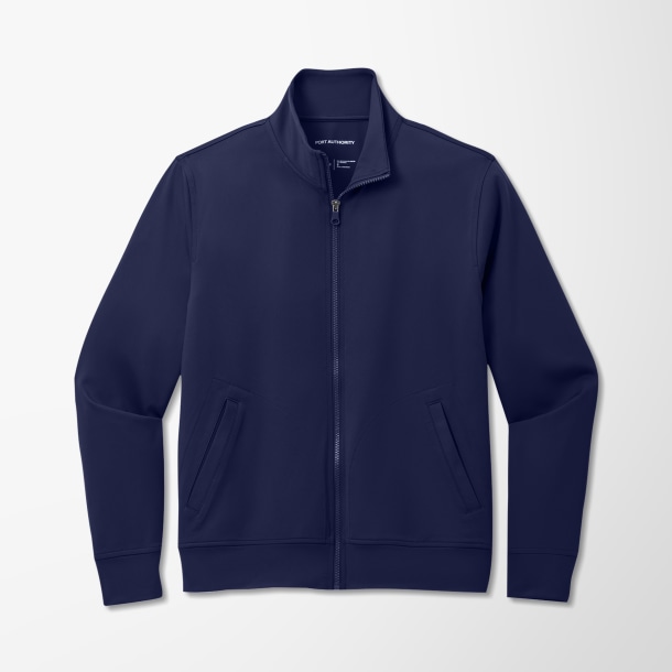 Port Authority® Men's Full-Zip Double Knit Sweatshirt