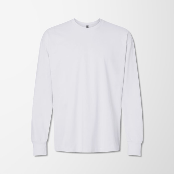 Next Level Adult Long-Sleeve Heavyweight Cotton T-Shirt