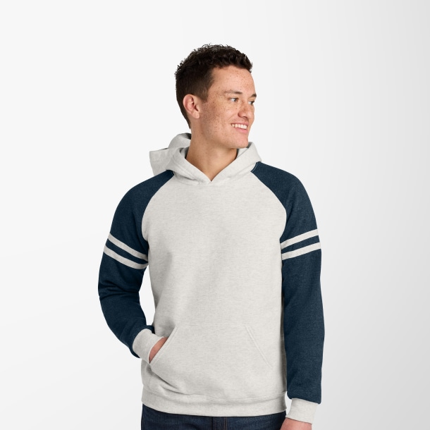 Jerzees® Adult Colorblock NuBlend® Varsity Hoodie
