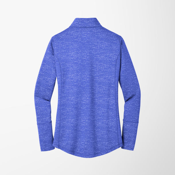 Sport-Tek® Women's Sport-Wick® Half-Zip Heather Pullover