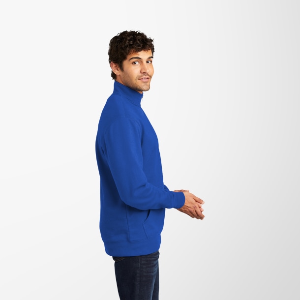 District® Men's Quarter-Zip Fleece V.I.T.™ Pullover