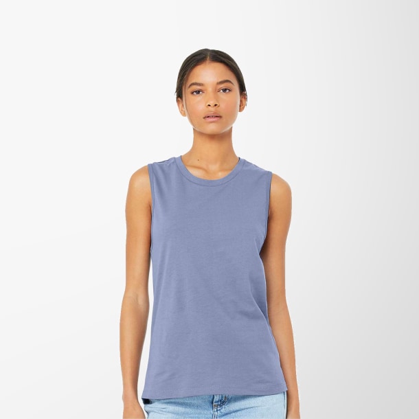 BELLA + CANVAS Women's Jersey Muscle Tank Top