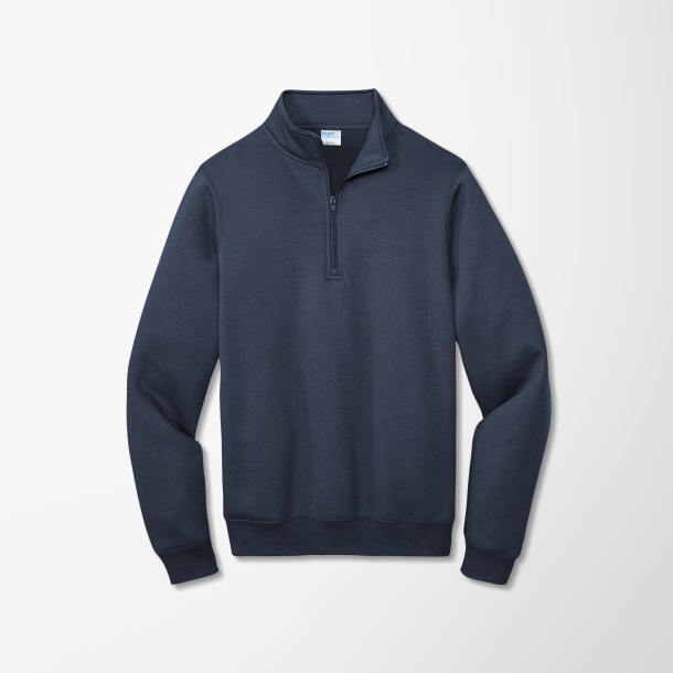 Port & Company® Men's Quarter-Zip Fleece Core Pullover