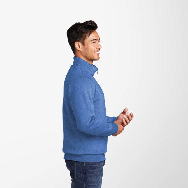 Port & Company® Men's Quarter-Zip Fleece Core Pullover