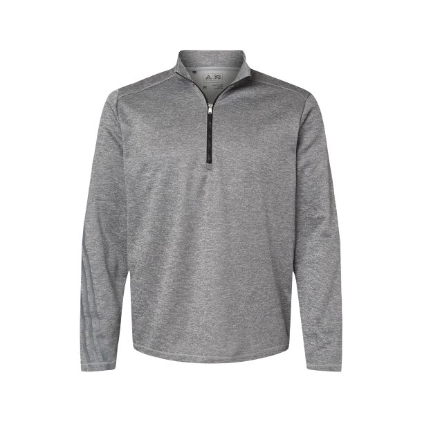 adidas® Brushed Terry Quarter-Zip Pullover