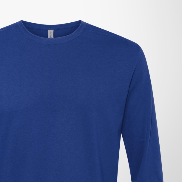 Next Level Men's Long-Sleeve Sueded T-Shirt