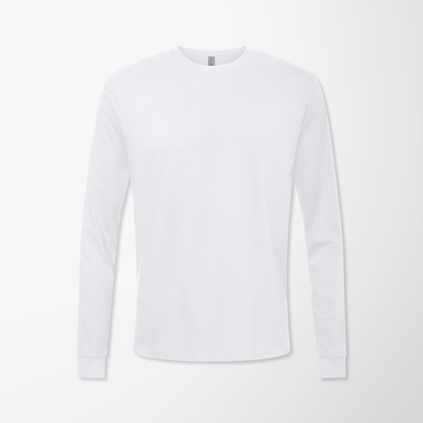 Next Level Men's Long-Sleeve Sueded T-Shirt