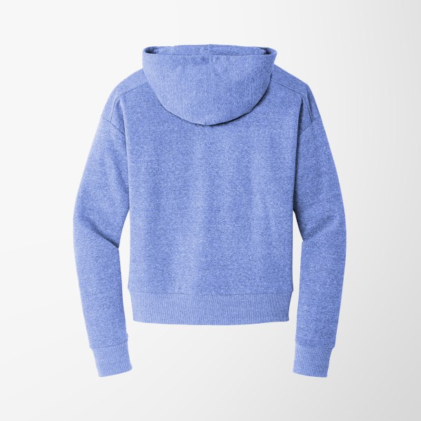 District® Women's Quarter-Zip Fleece Perfect Tri® Hoodie