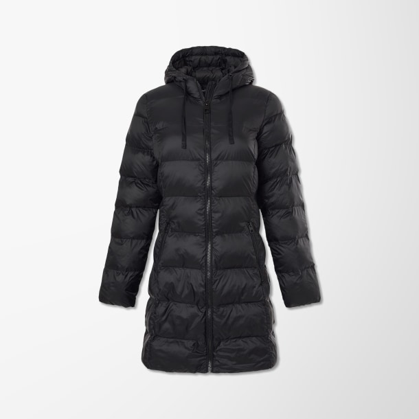 Weatherproof Women's Midi-Length Puffer Coat