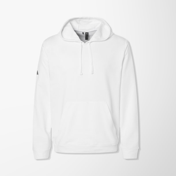 adidas® Fleece Hooded Sweatshirt