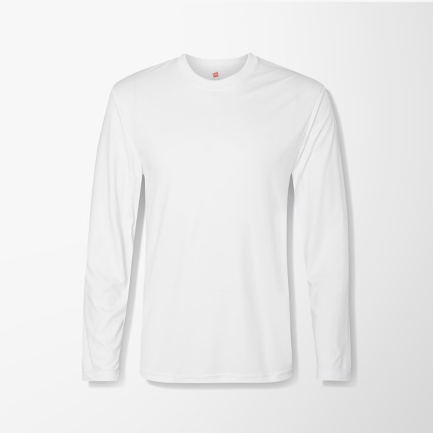 Hanes Men's Long-Sleeve Cool DRI® Performance T-Shirt