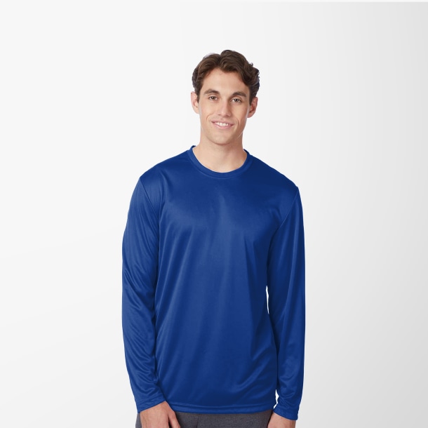 Hanes Men's Long-Sleeve Cool DRI® Performance T-Shirt