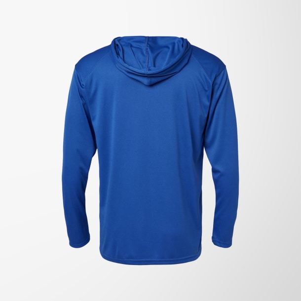 Badger Adult Long-Sleeve Hooded B-Core T-Shirt